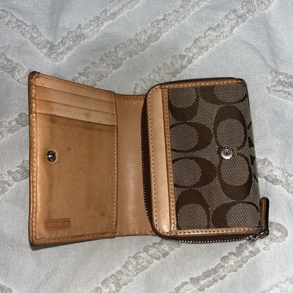 Vintage Coach Mini Lunch Tote - super RARE! with matching wallet. - Picture 10 of 12